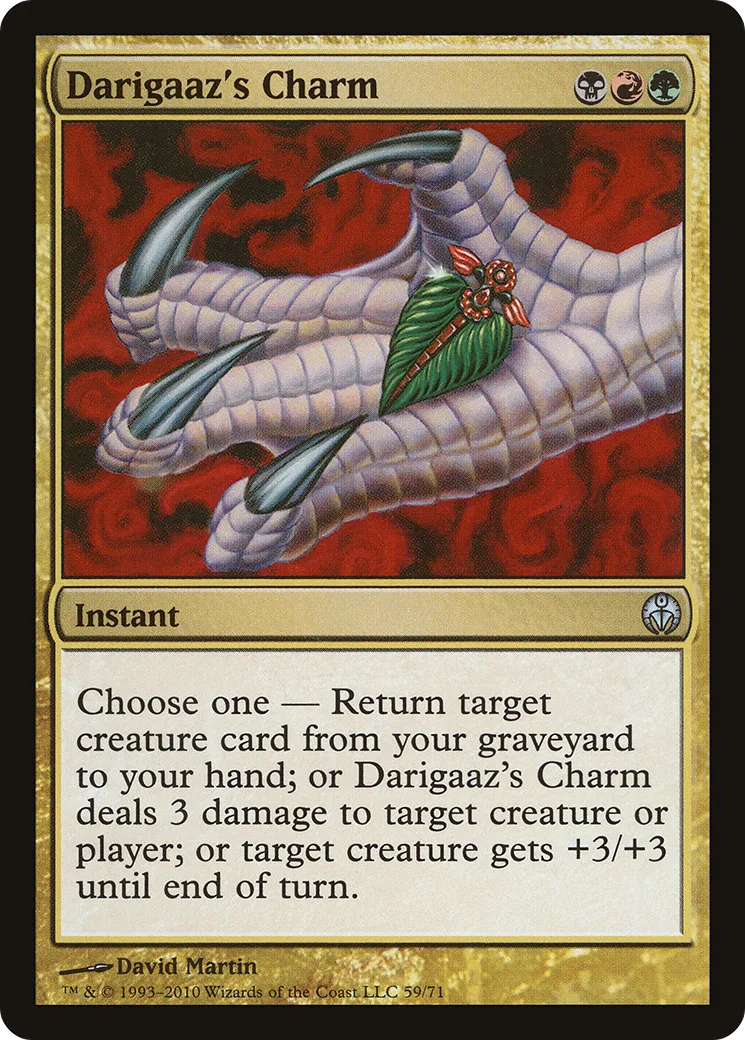 Charme de Darigaaz — Duel Decks: Phyrexia vs. the Coalition — Magic: The Gathering