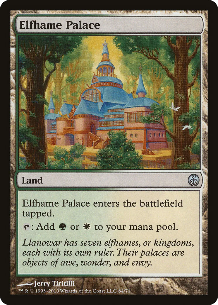 Palais terrelfe — Duel Decks: Phyrexia vs. the Coalition — Magic: The Gathering