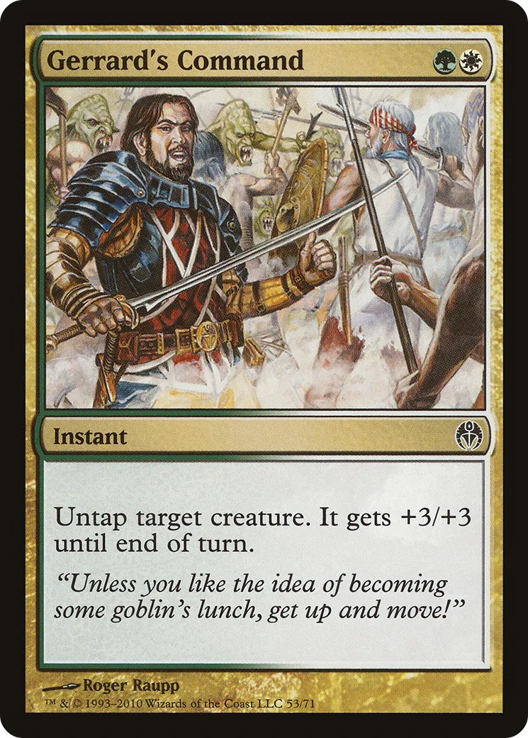 Commandement de Gerrard — Duel Decks: Phyrexia vs. the Coalition — Magic: The Gathering