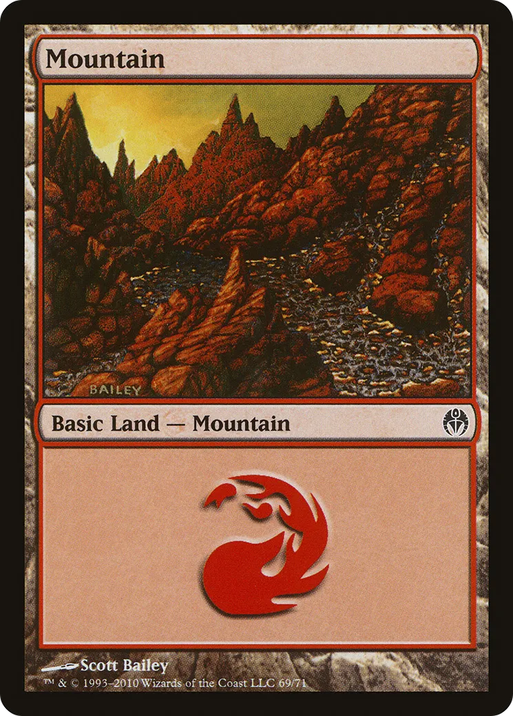Montagne — Duel Decks: Phyrexia vs. the Coalition — Magic: The Gathering