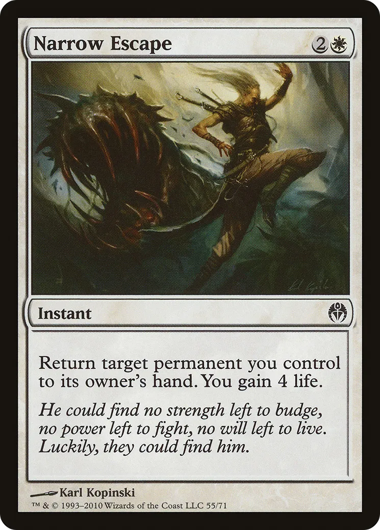 De justesse — Duel Decks: Phyrexia vs. the Coalition — Magic: The Gathering