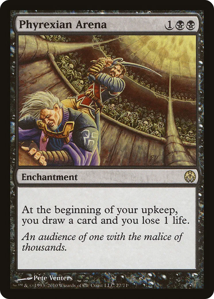 Phyrexian Arena — Duel Decks: Phyrexia vs. the Coalition — Magic: The Gathering