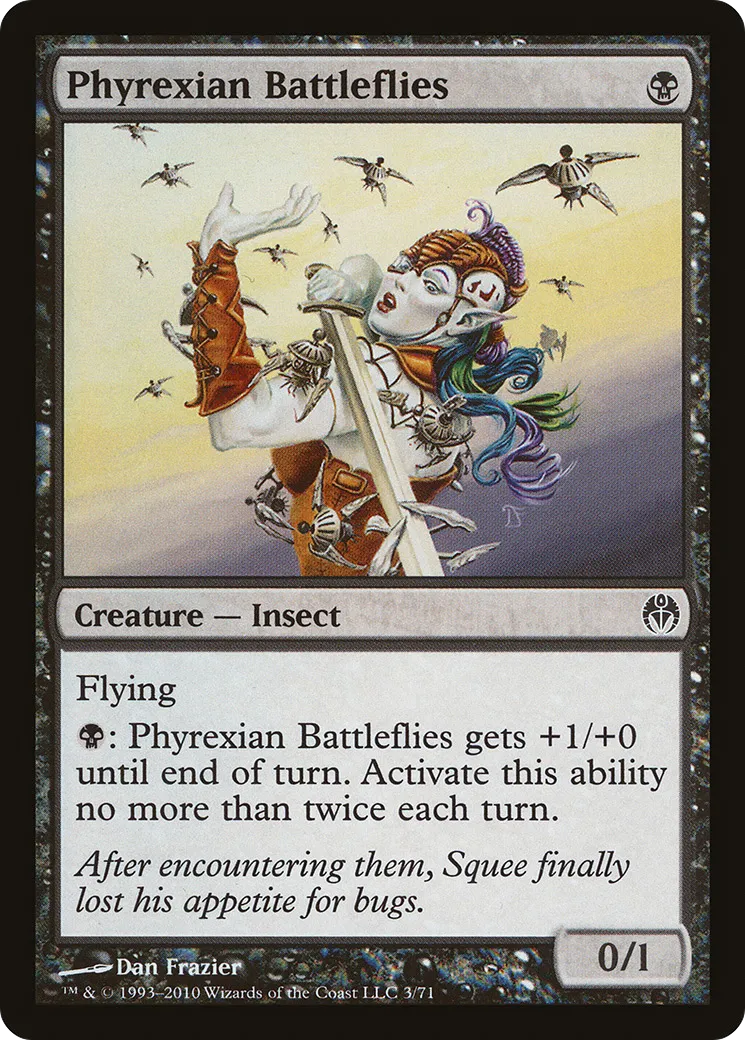 Moucharmes phyrexianes — Duel Decks: Phyrexia vs. the Coalition — Magic: The Gathering