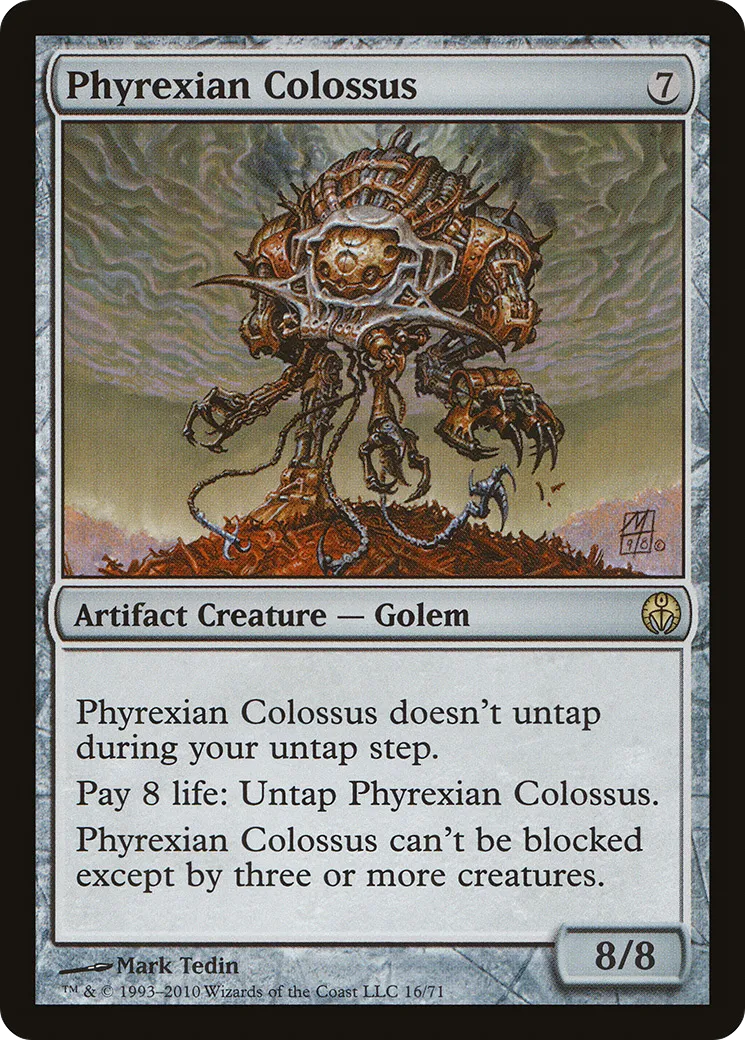 Phyrexian Colossus — Duel Decks: Phyrexia vs. the Coalition — Magic: The Gathering