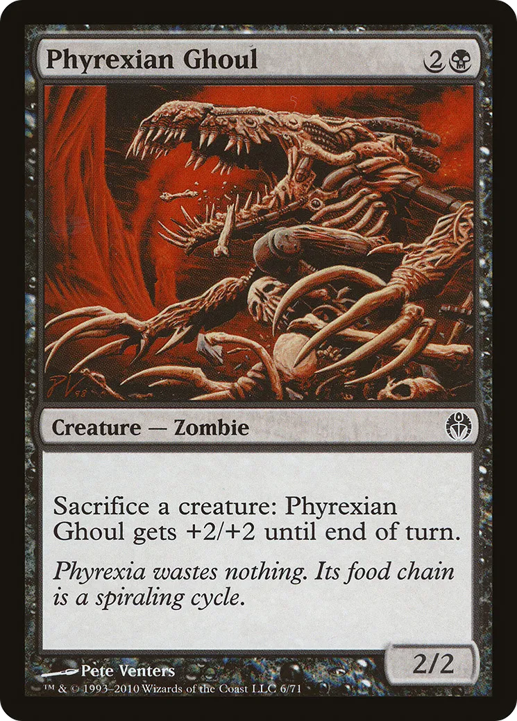 Goule phyrexiane — Duel Decks: Phyrexia vs. the Coalition — Magic: The Gathering