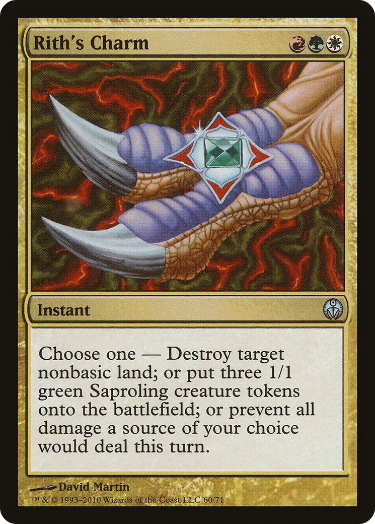 Charme de Riss — Duel Decks: Phyrexia vs. the Coalition — Magic: The Gathering