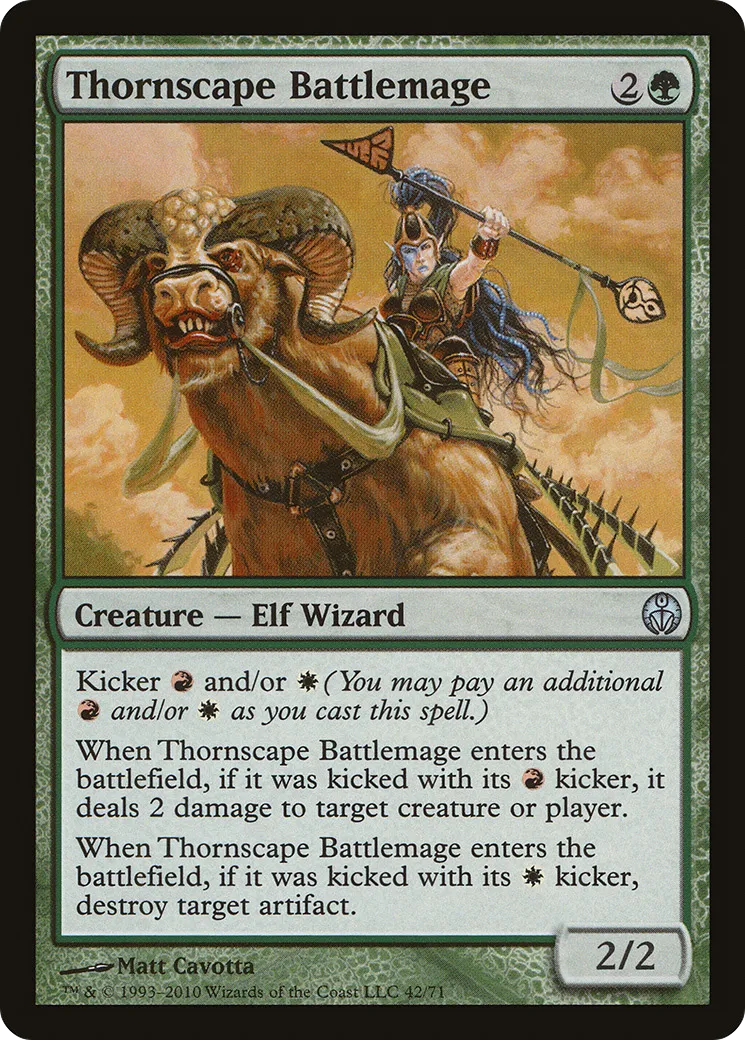 Mage de bataille spinosophe — Duel Decks: Phyrexia vs. the Coalition — Magic: The Gathering