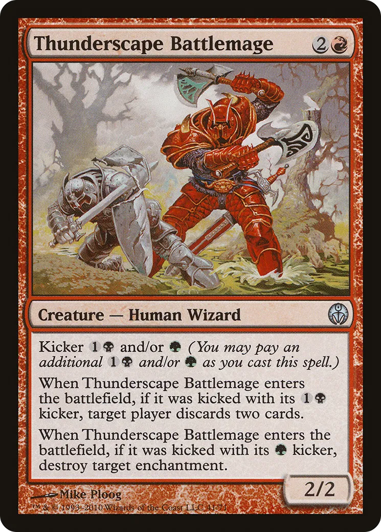 Mage de bataille tonitrosophe — Duel Decks: Phyrexia vs. the Coalition — Magic: The Gathering