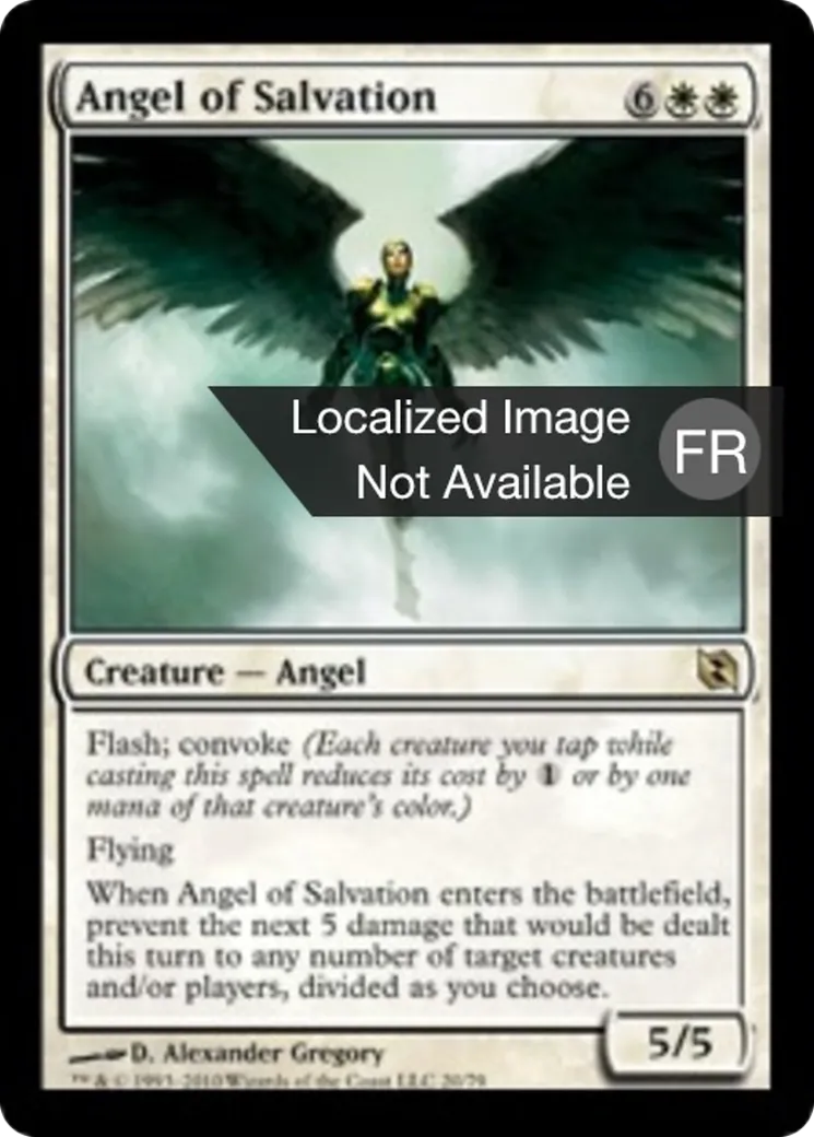 Ange du salut from Duel Decks: Elspeth vs. Tezzeret - Magic: The Gathering