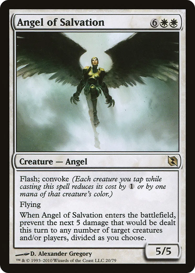 Angel of Salvation — Duel Decks: Elspeth vs. Tezzeret — Magic: The Gathering