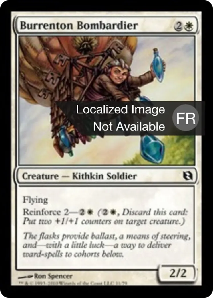 Bombardier de Burrenton — Duel Decks: Elspeth vs. Tezzeret — Magic: The Gathering