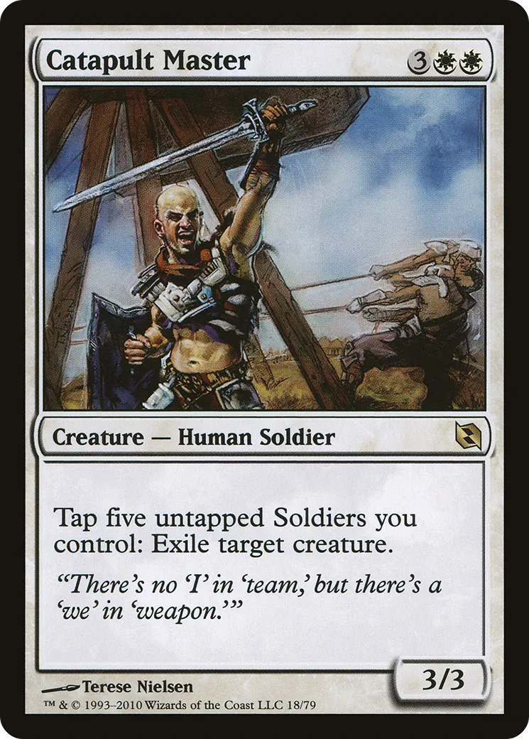 Catapult Master — Duel Decks: Elspeth vs. Tezzeret — Magic: The Gathering
