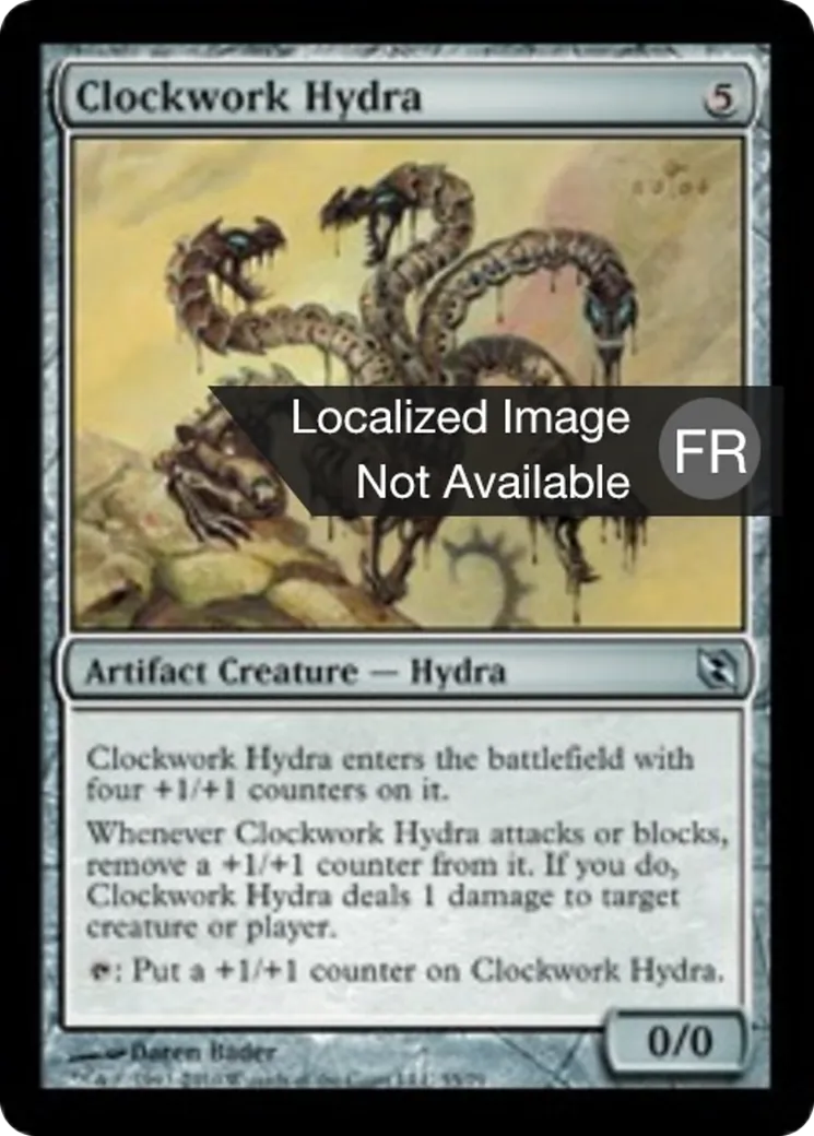 Hydre mécanique — Duel Decks: Elspeth vs. Tezzeret — Magic: The Gathering