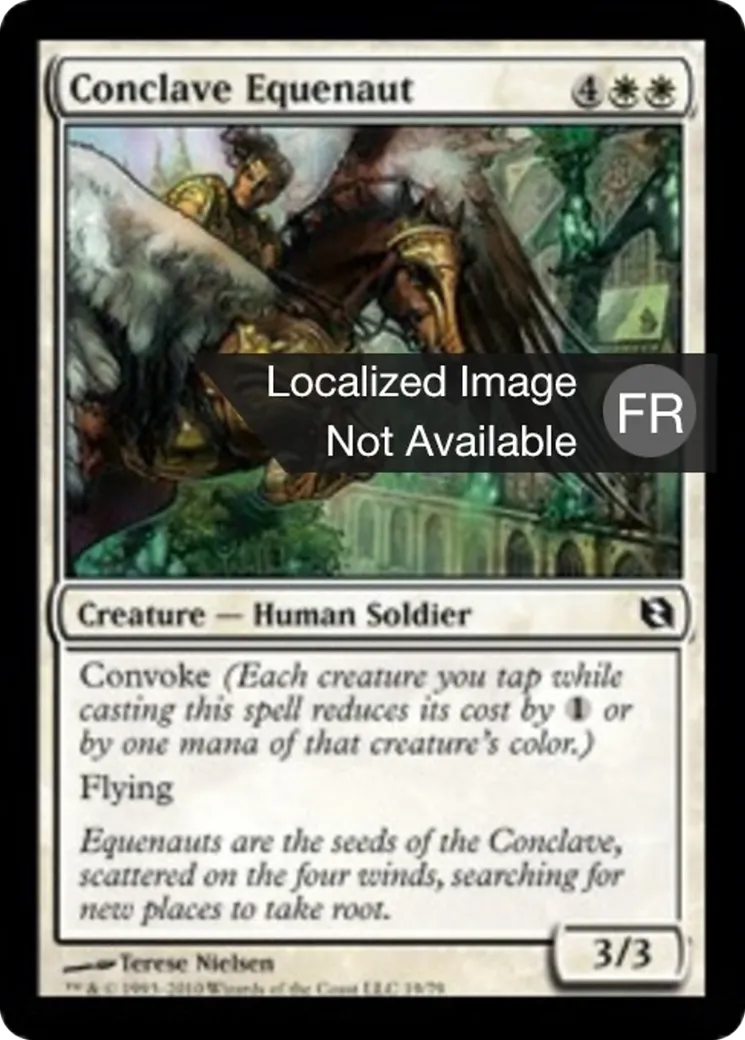 Équénaute du Conclave — Duel Decks: Elspeth vs. Tezzeret — Magic: The Gathering