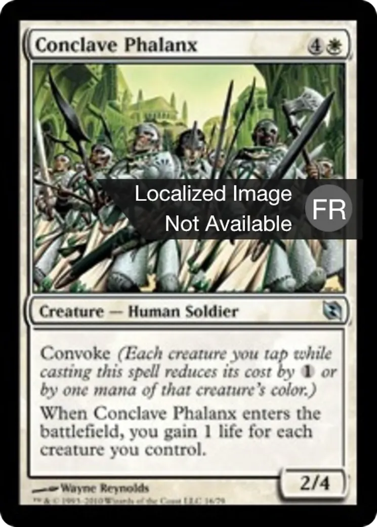 Phalange du Conclave — Duel Decks: Elspeth vs. Tezzeret — Magic: The Gathering