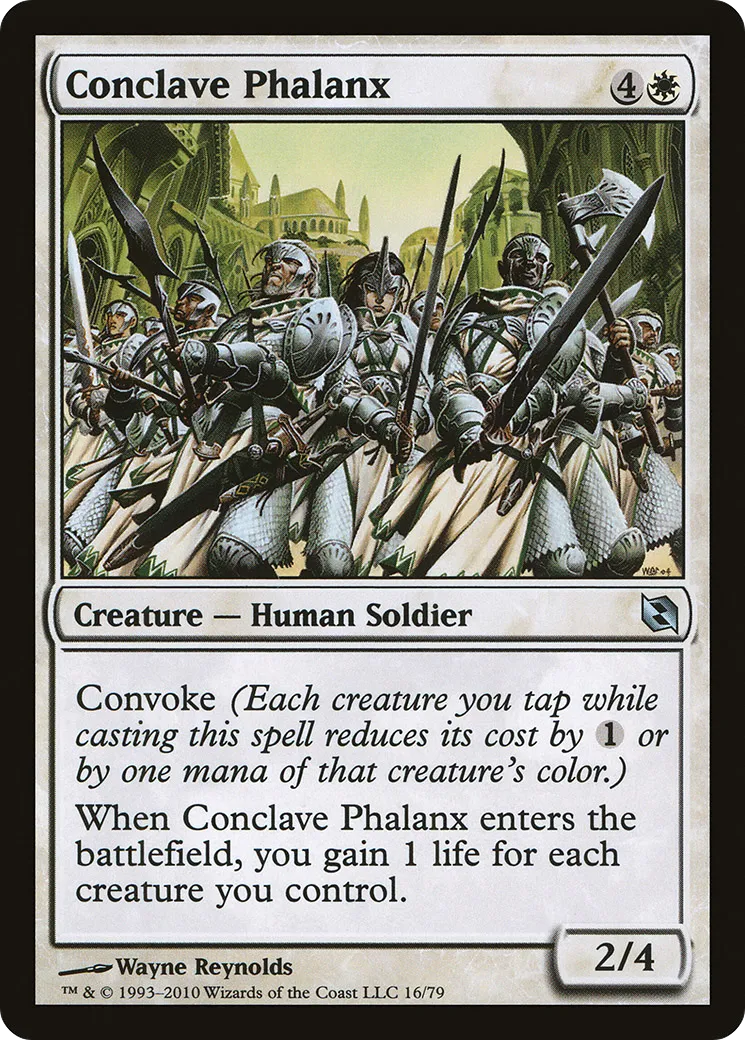 Conclave Phalanx from Duel Decks: Elspeth vs. Tezzeret - Magic: The Gathering