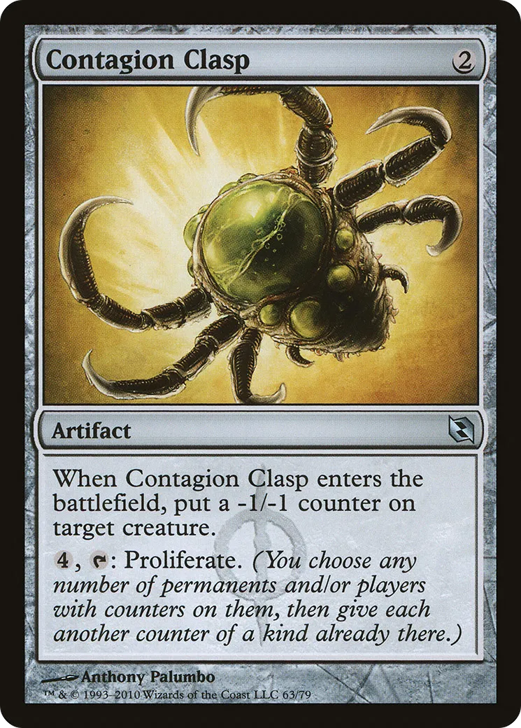 Contagion Clasp — Duel Decks: Elspeth vs. Tezzeret — Magic: The Gathering