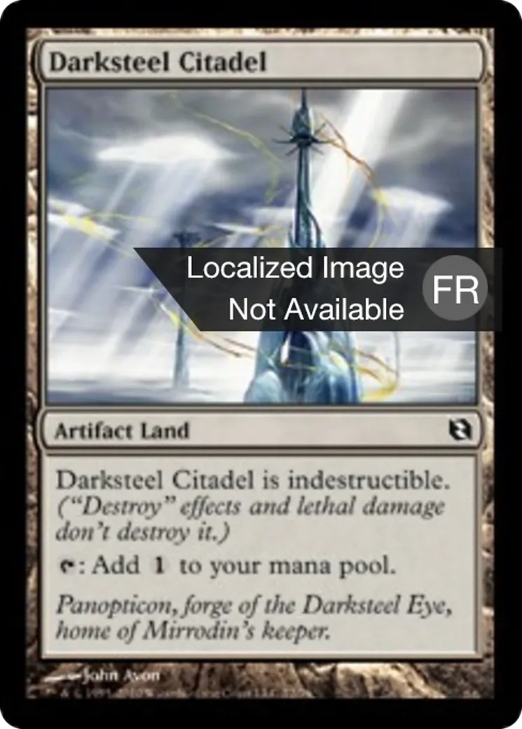 Citadelle de sombracier — Duel Decks: Elspeth vs. Tezzeret — Magic: The Gathering