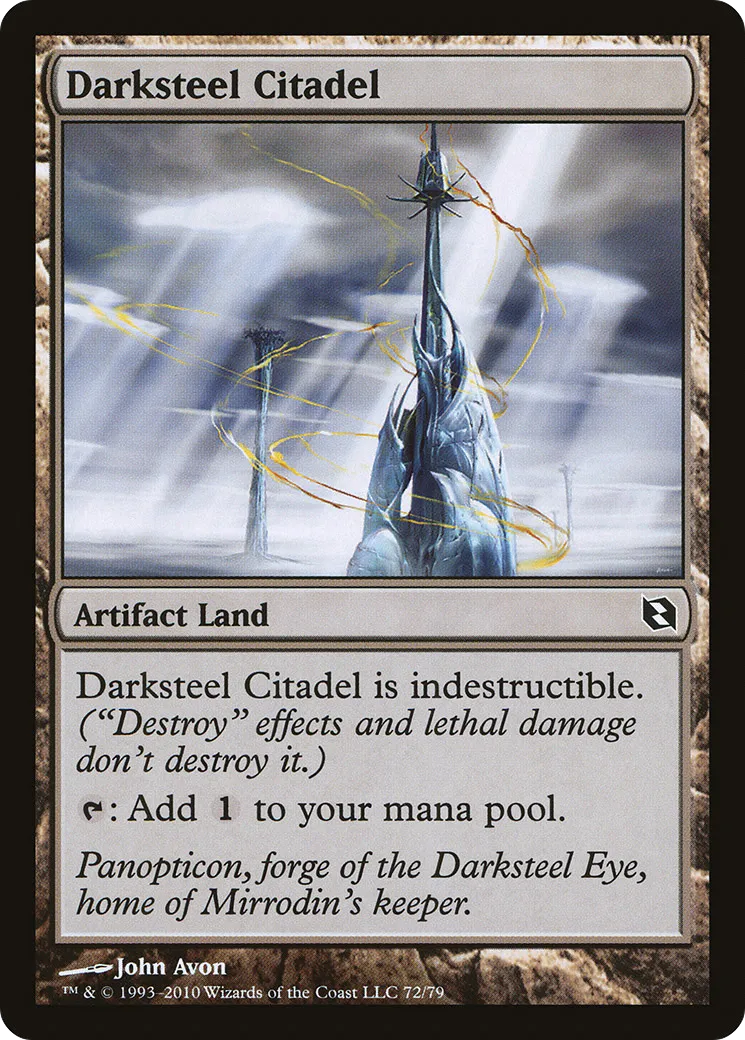 Darksteel Citadel — Duel Decks: Elspeth vs. Tezzeret — Magic: The Gathering