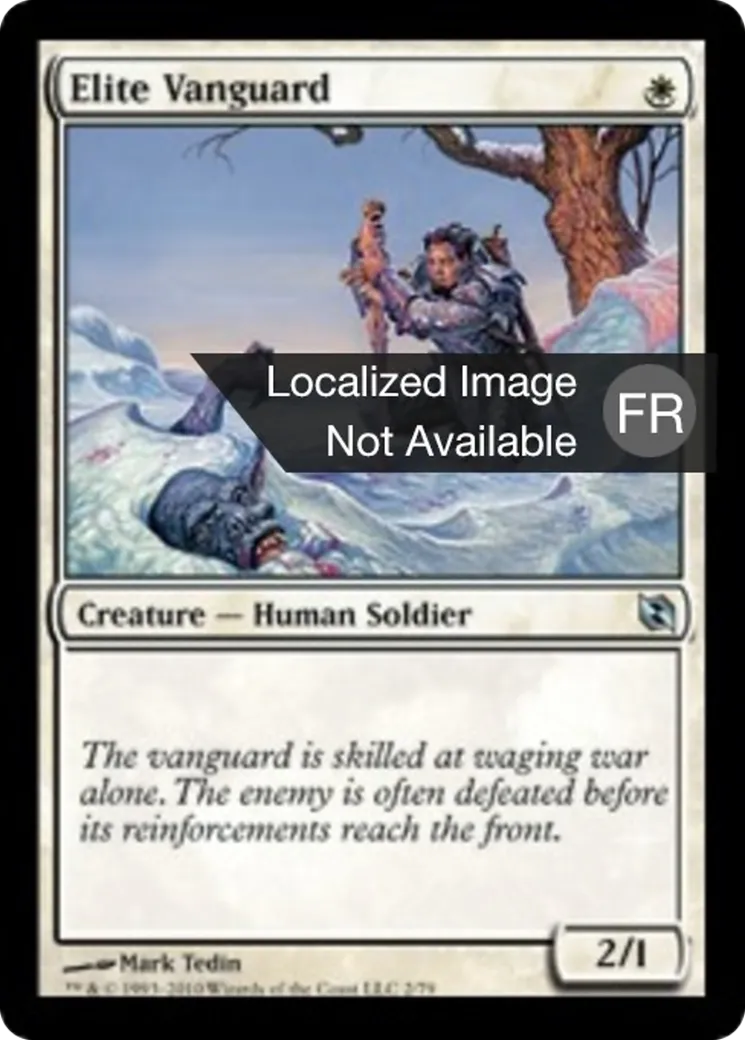 Avant-garde d'élite — Duel Decks: Elspeth vs. Tezzeret — Magic: The Gathering