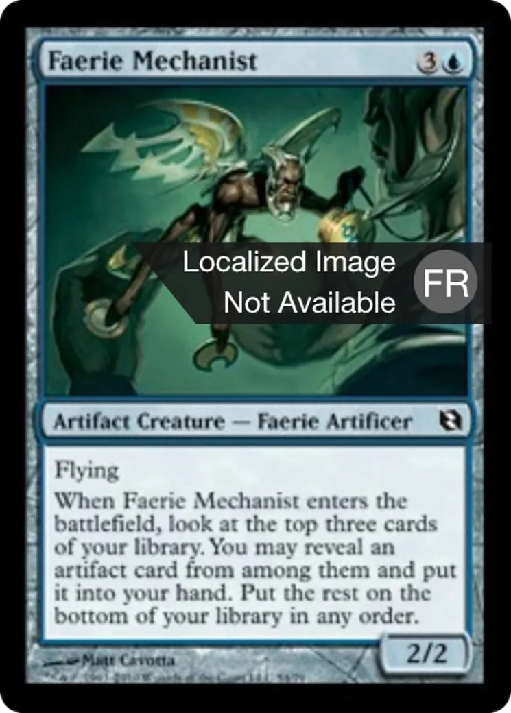 Mécaniste faerie — Duel Decks: Elspeth vs. Tezzeret — Magic: The Gathering
