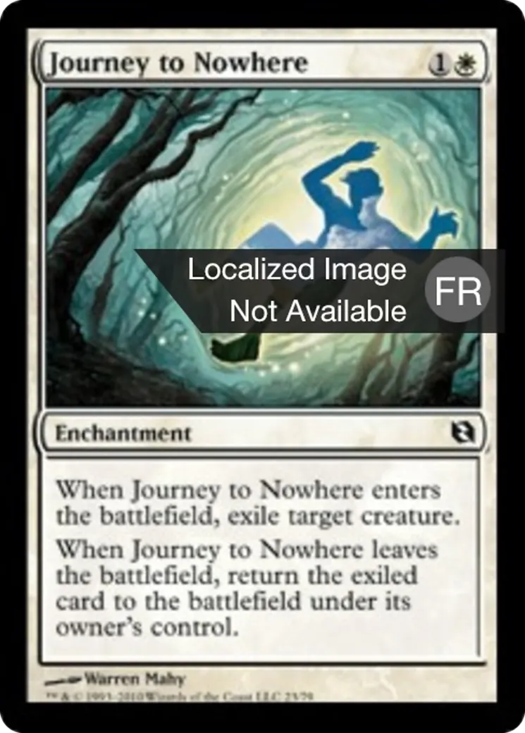 Voyage vers le néant — Duel Decks: Elspeth vs. Tezzeret — Magic: The Gathering