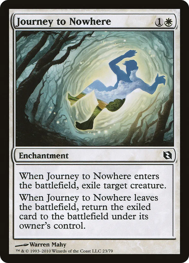 Journey to Nowhere — Duel Decks: Elspeth vs. Tezzeret — Magic: The Gathering
