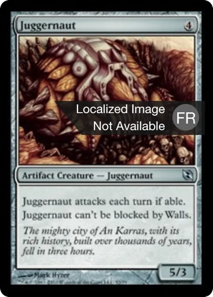 Djaggernaut — Duel Decks: Elspeth vs. Tezzeret — Magic: The Gathering