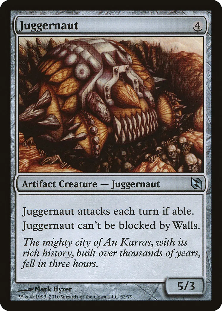 Juggernaut — Duel Decks: Elspeth vs. Tezzeret — Magic: The Gathering