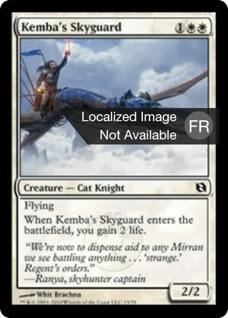Gardeciel de Kemba — Duel Decks: Elspeth vs. Tezzeret — Magic: The Gathering