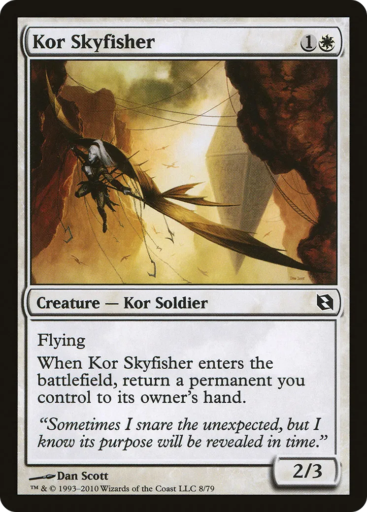 Kor Skyfisher from Duel Decks: Elspeth vs. Tezzeret - Magic: The Gathering