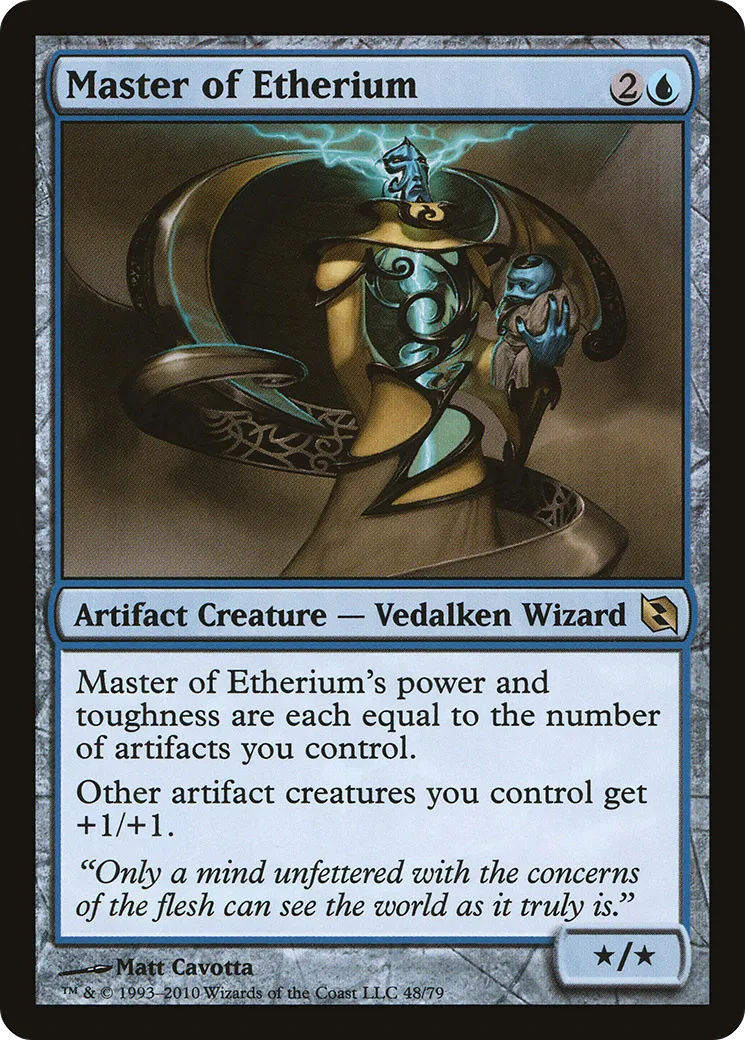 Master of Etherium — Duel Decks: Elspeth vs. Tezzeret — Magic: The Gathering