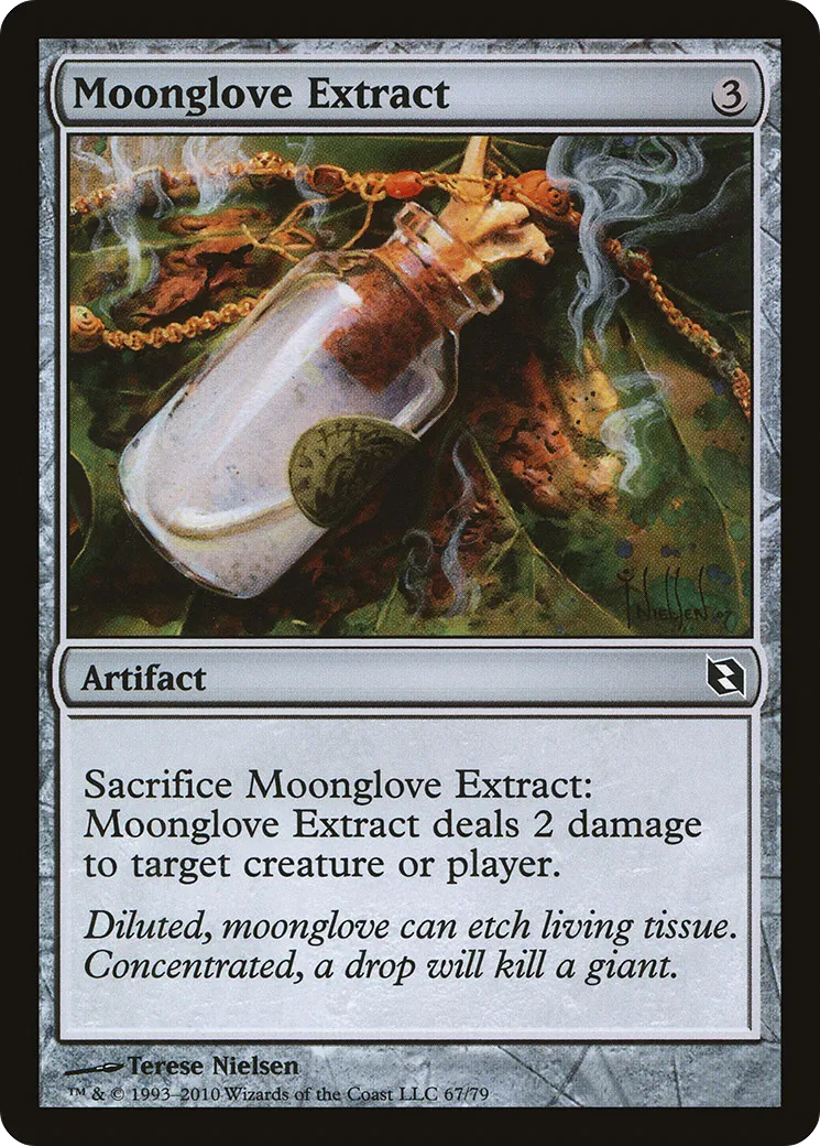 Moonglove Extract — Duel Decks: Elspeth vs. Tezzeret — Magic: The Gathering
