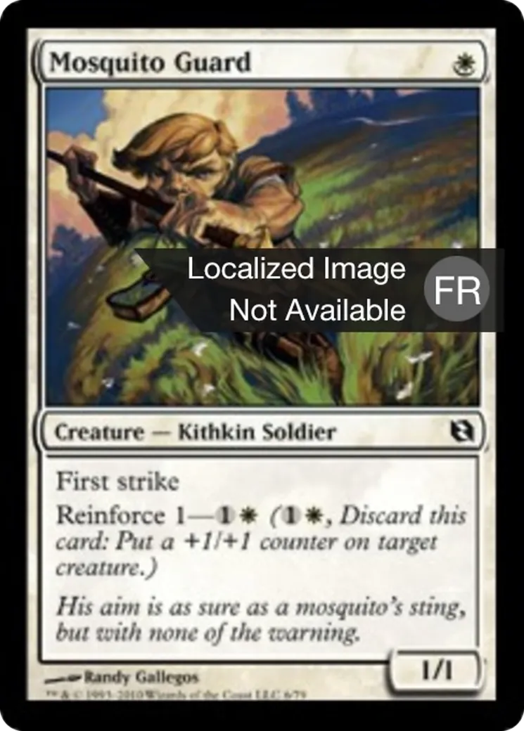 Garde moustique — Duel Decks: Elspeth vs. Tezzeret — Magic: The Gathering