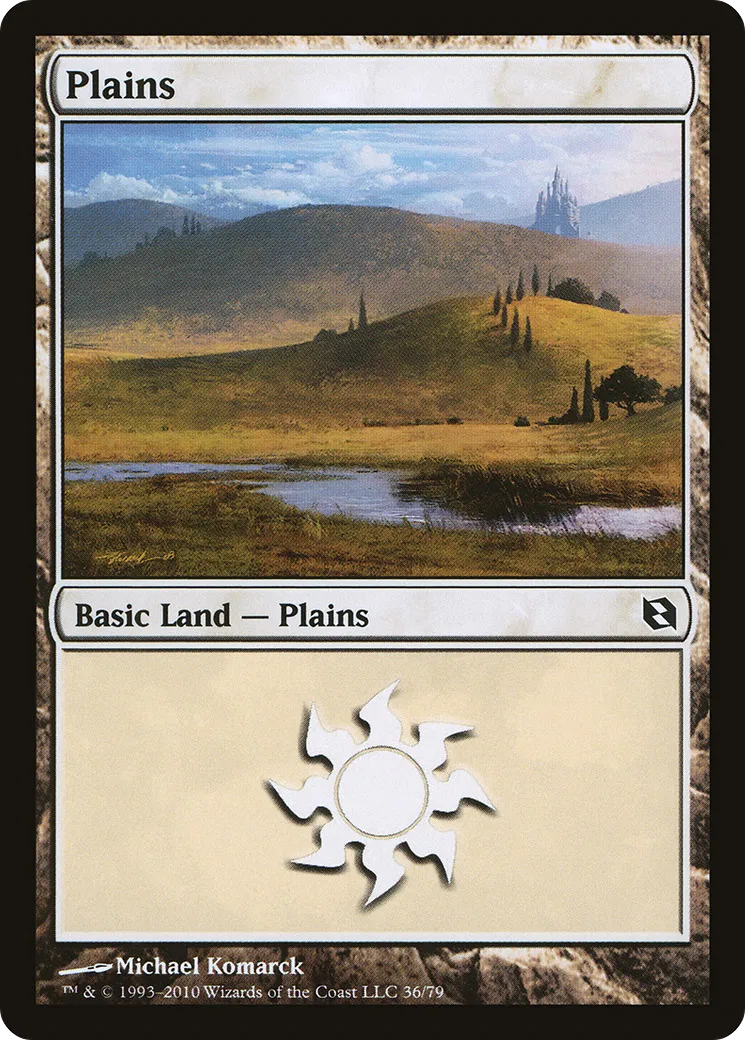 Plains — Duel Decks: Elspeth vs. Tezzeret — Magic: The Gathering