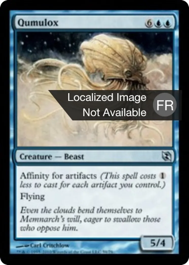 Qumulox — Duel Decks: Elspeth vs. Tezzeret — Magic: The Gathering