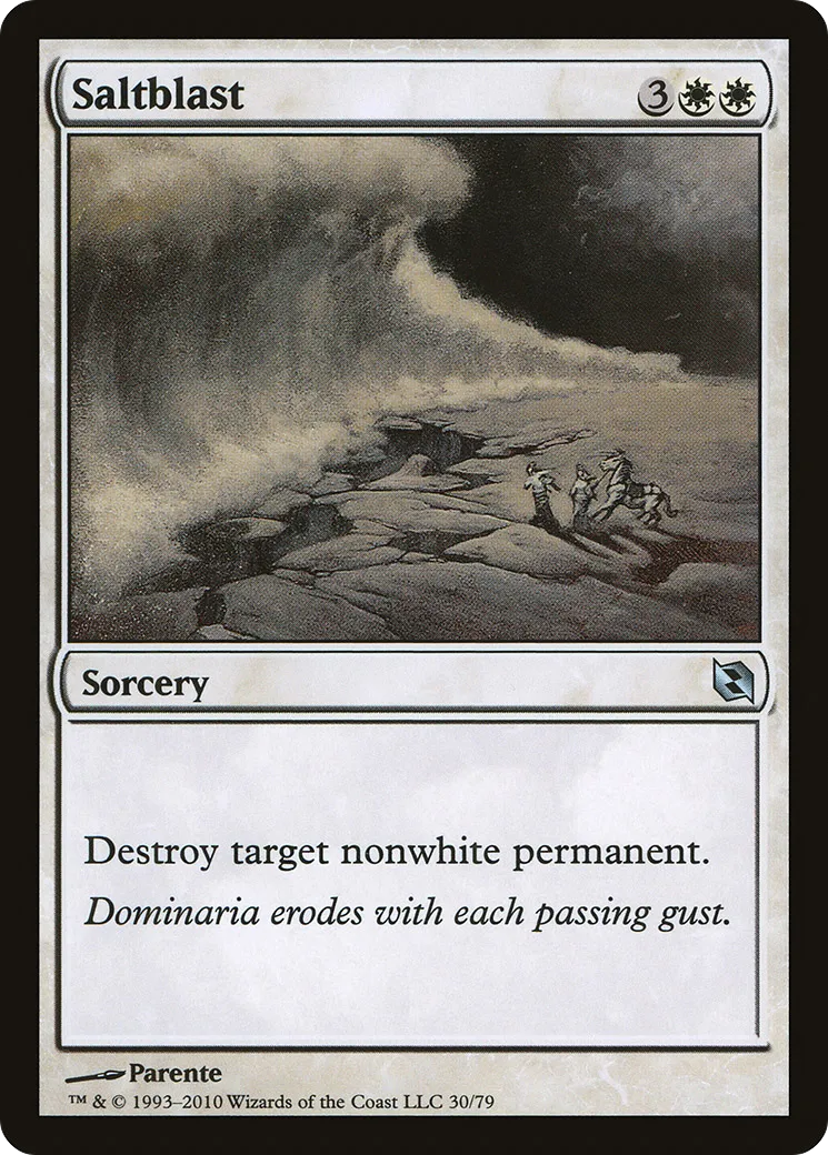 Saltblast — Duel Decks: Elspeth vs. Tezzeret — Magic: The Gathering