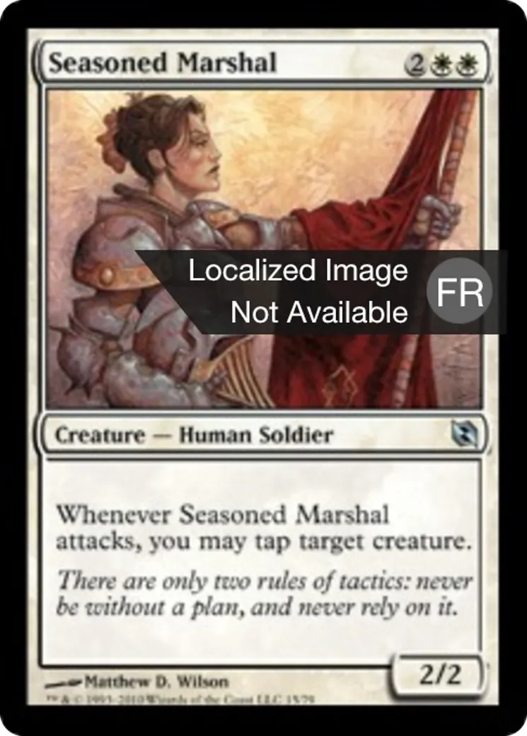 Maréchale aguerrie — Duel Decks: Elspeth vs. Tezzeret — Magic: The Gathering