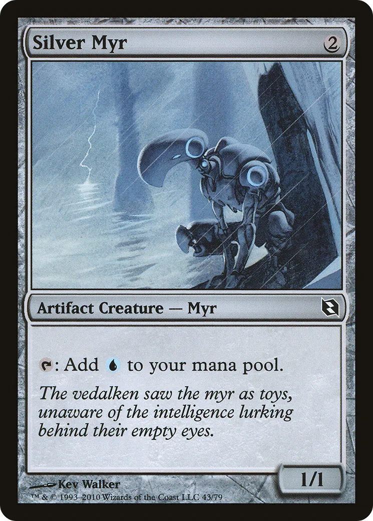 Silver Myr — Duel Decks: Elspeth vs. Tezzeret — Magic: The Gathering