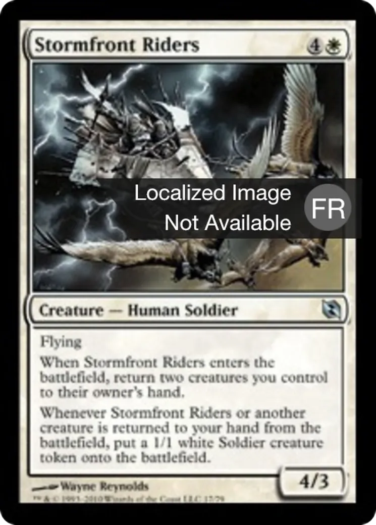 Chevaucheurs du front de l'orage — Duel Decks: Elspeth vs. Tezzeret — Magic: The Gathering