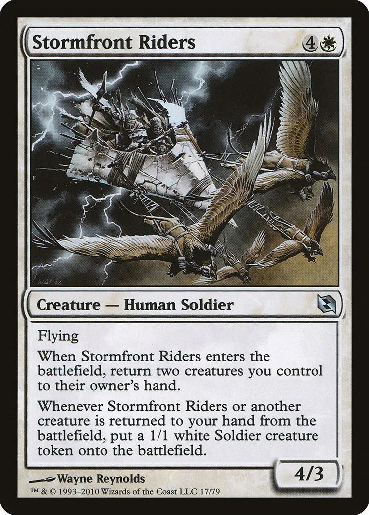 Stormfront Riders — Duel Decks: Elspeth vs. Tezzeret — Magic: The Gathering