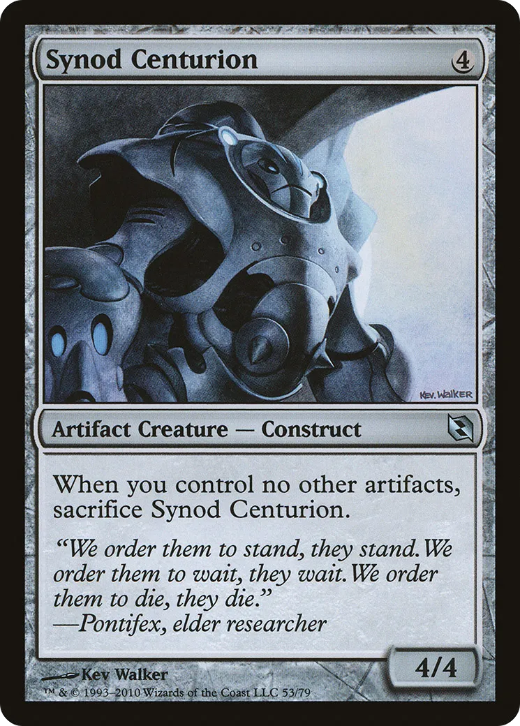 Synod Centurion — Duel Decks: Elspeth vs. Tezzeret — Magic: The Gathering