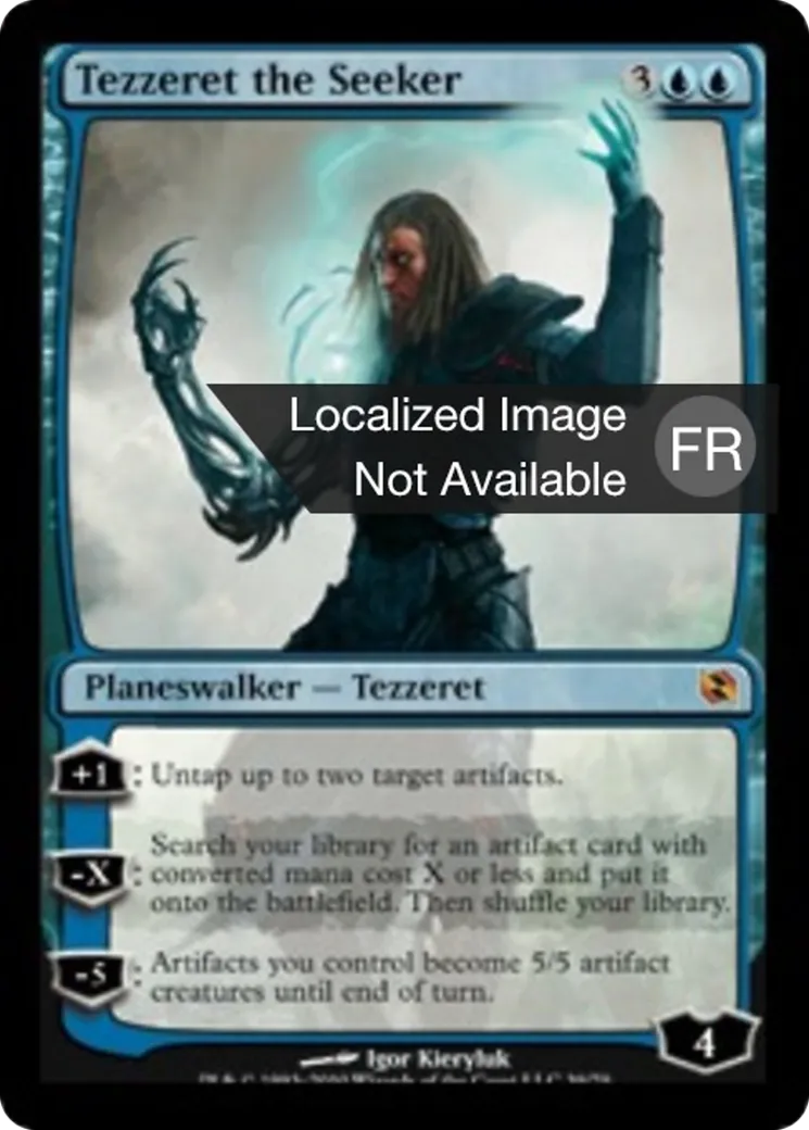 Tezzeret le Chercheur — Duel Decks: Elspeth vs. Tezzeret — Magic: The Gathering