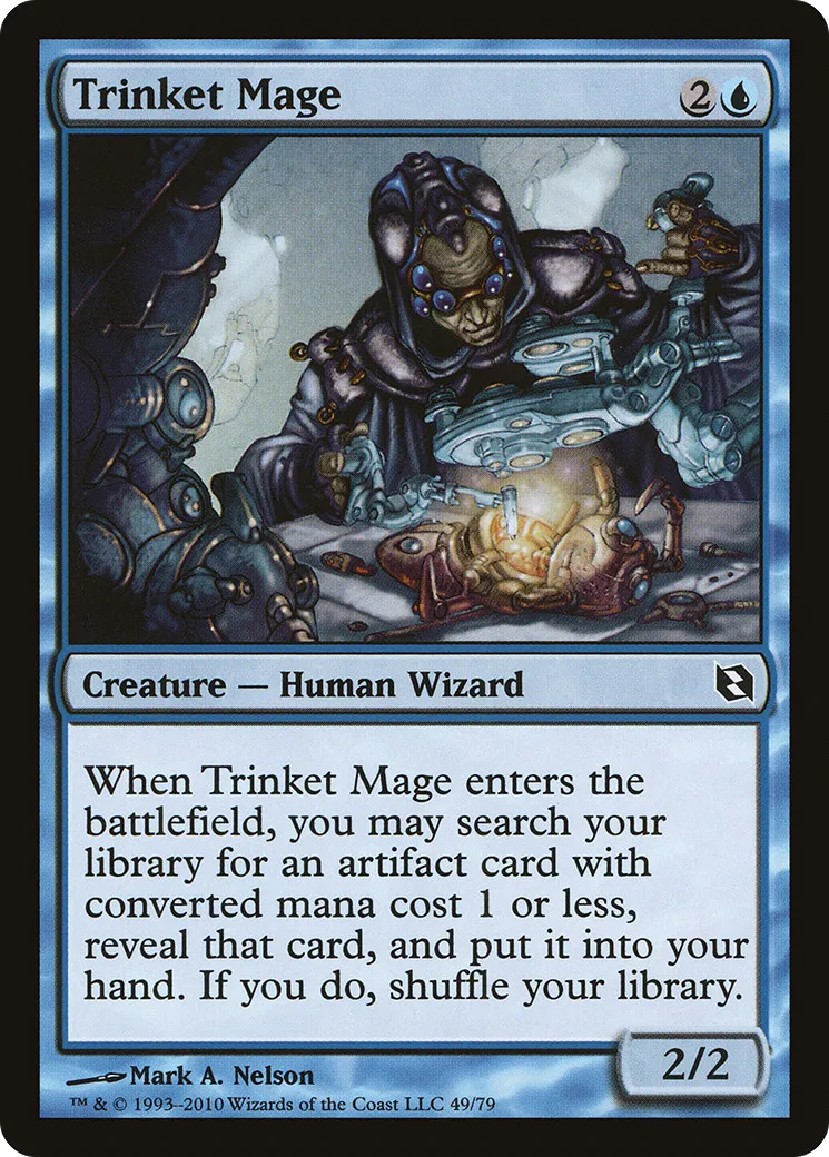Trinket Mage — Duel Decks: Elspeth vs. Tezzeret — Magic: The Gathering