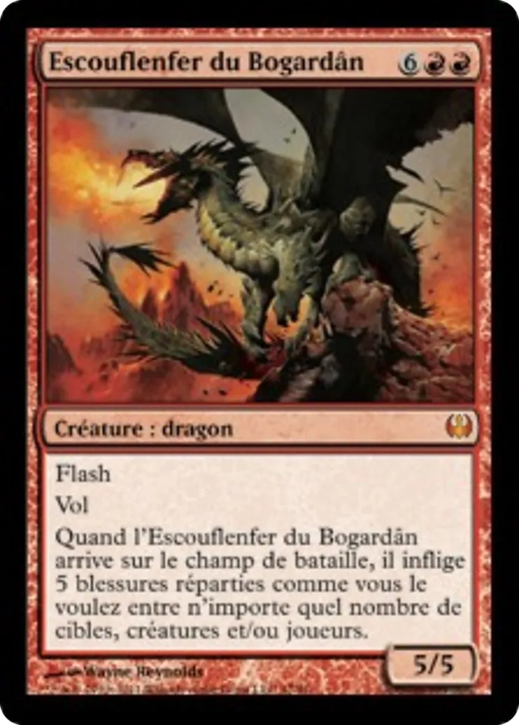 Escouflenfer du Bogardân — Duel Decks: Knights vs. Dragons — Magic: The Gathering