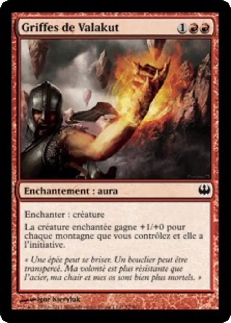 Griffes de Valakut — Duel Decks: Knights vs. Dragons — Magic: The Gathering