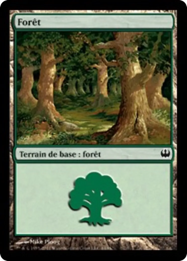 Forêt — Duel Decks: Knights vs. Dragons — Magic: The Gathering