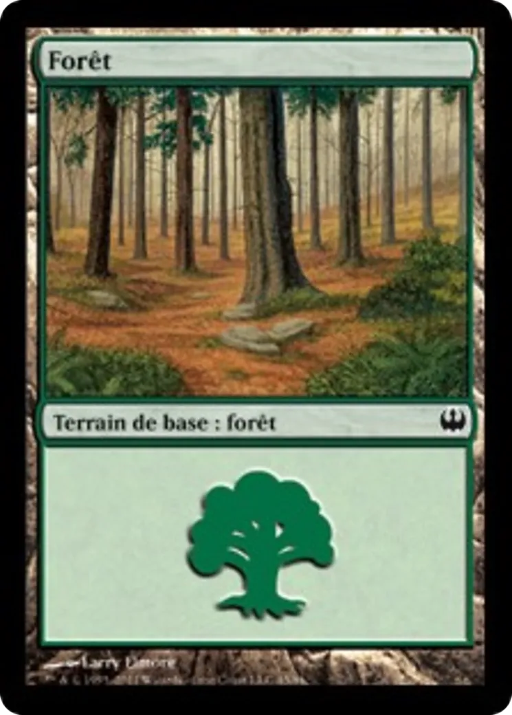 Forêt — Duel Decks: Knights vs. Dragons — Magic: The Gathering