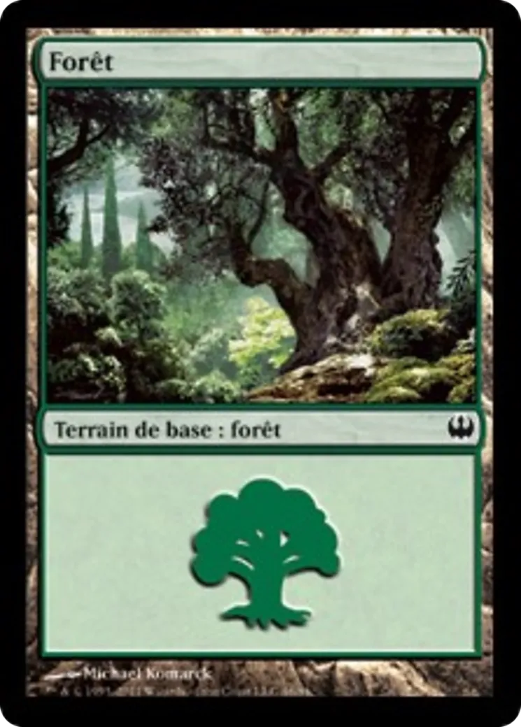 Forêt — Duel Decks: Knights vs. Dragons — Magic: The Gathering