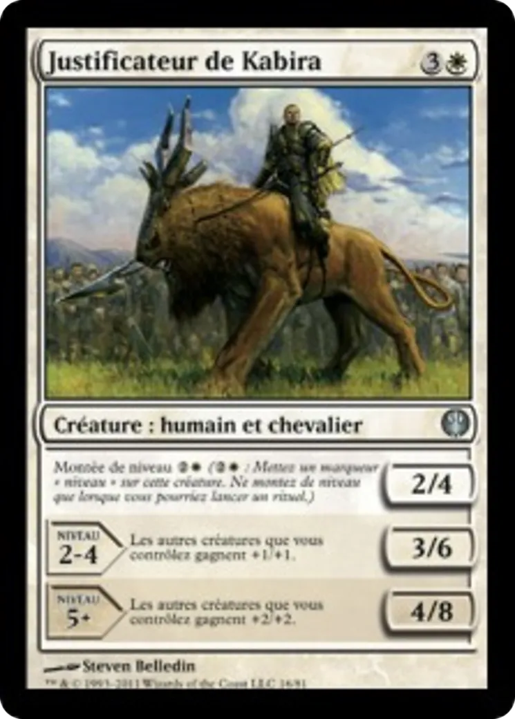 Justificateur de Kabira — Duel Decks: Knights vs. Dragons — Magic: The Gathering